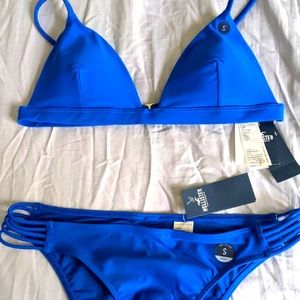 NWT Hollister Royal Blue Bikini Set (S)